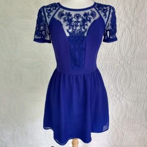 Kimchi Blue Emma Crepe Mini Dress
